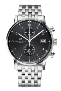 Eisenbach CvZ 0007 BKMB Quarz Chronograph Herrenarmbanduhr