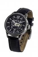 Mens watch automatic, with leath...