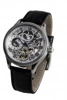 Mens watch automatic,
with leat...